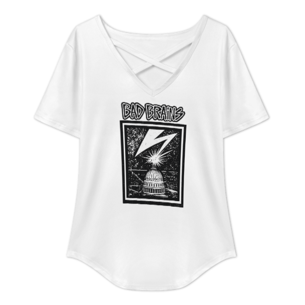 Bad Brains Punk Rock Graphic Tee – Vintage Hardcore Band Inspired Streetwear Shirt(z339)