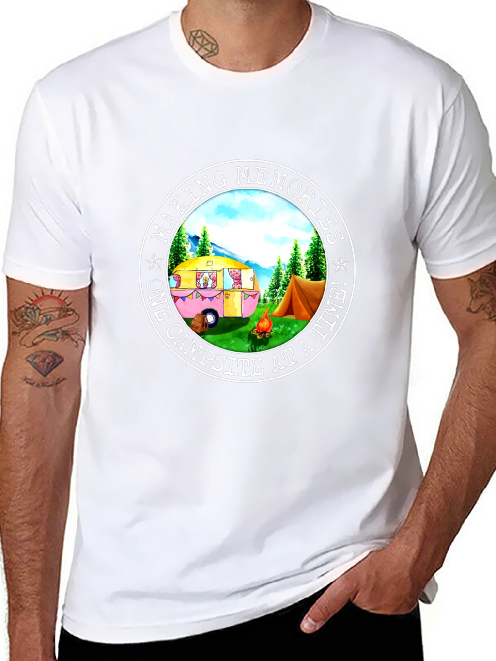 Making Memories Camping Graphic Tee