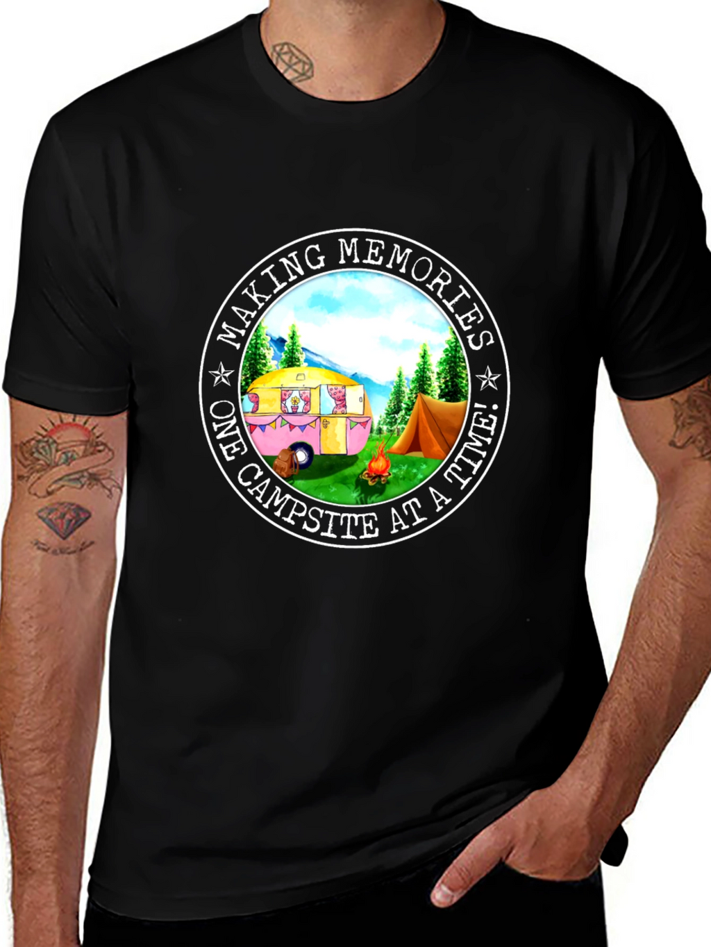 Making Memories Camping Graphic Tee