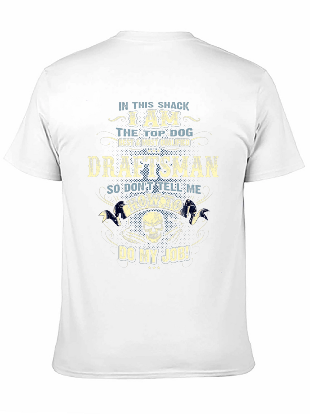 Draftsman Top Dog Graphic T-Shirt