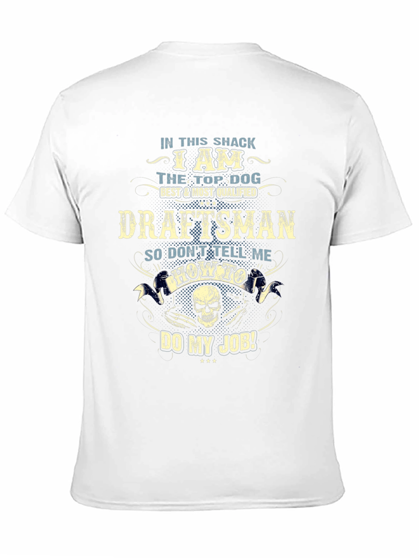 Draftsman Top Dog Graphic T-Shirt
