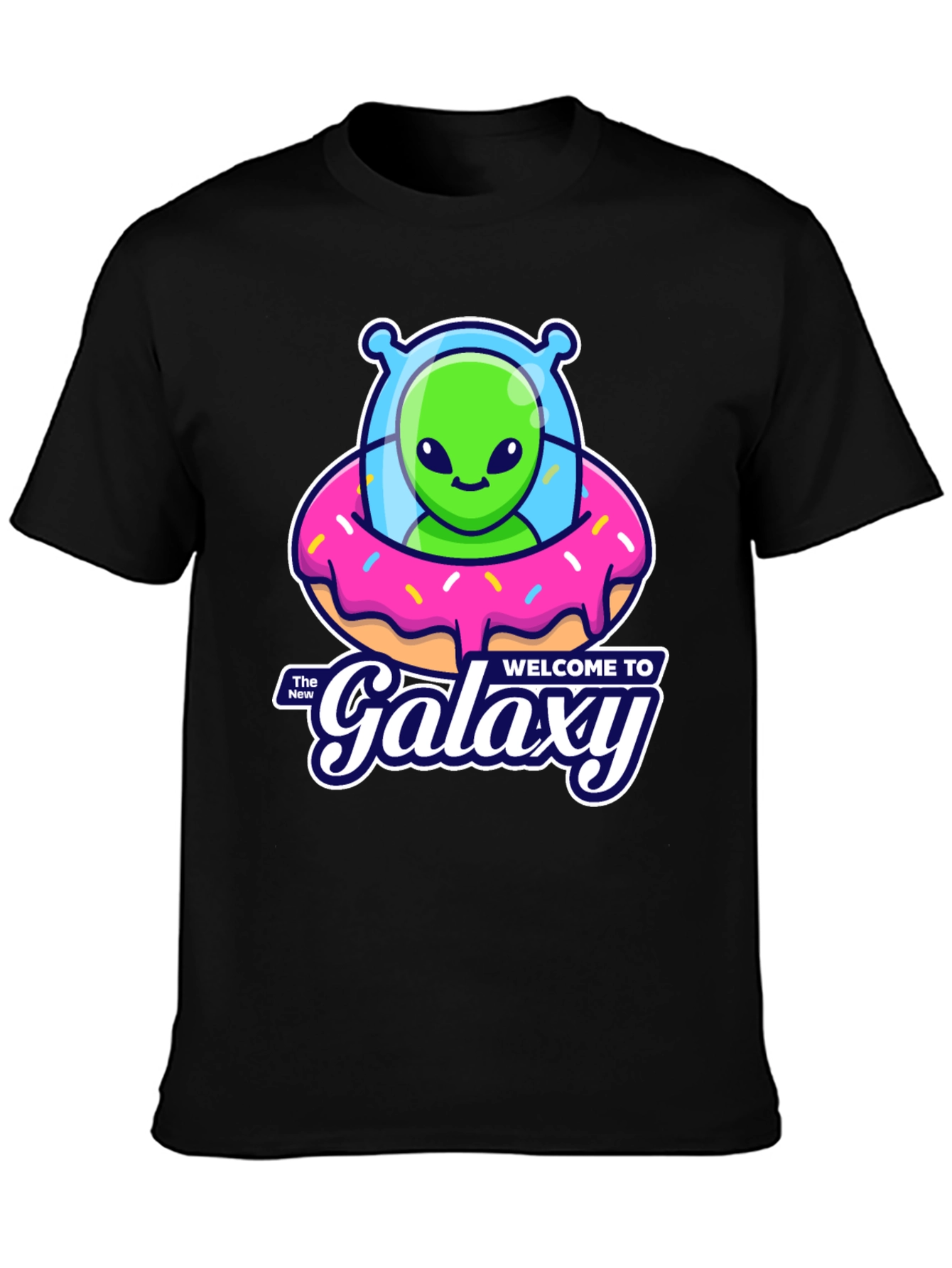 Galaxy Alien Donut T-Shirt
