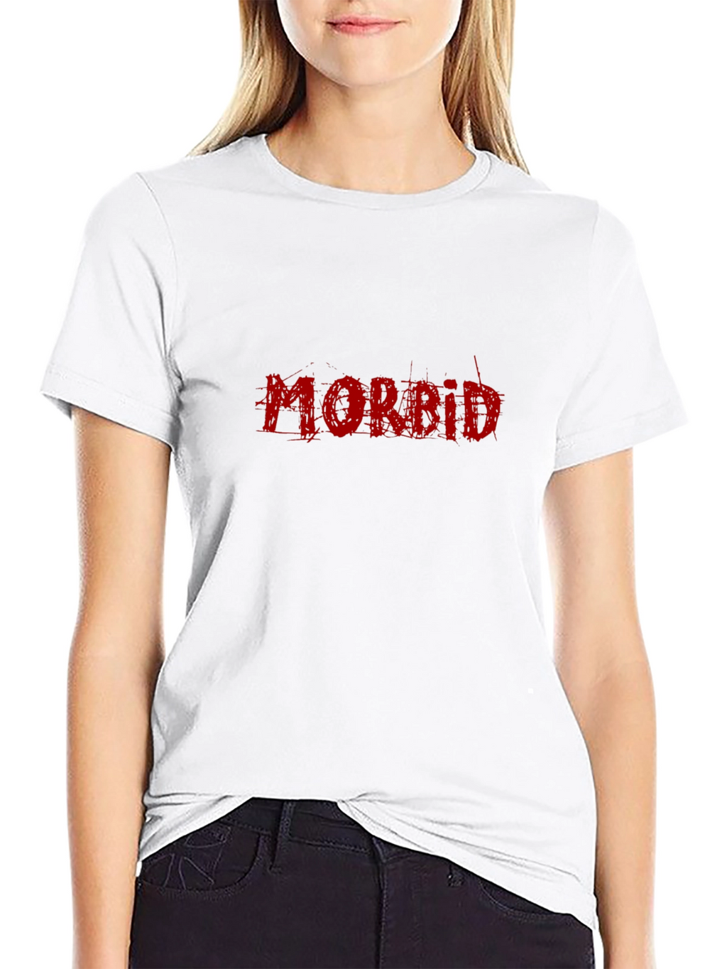Morbid Graphic Tee - Dark Humor Shirt