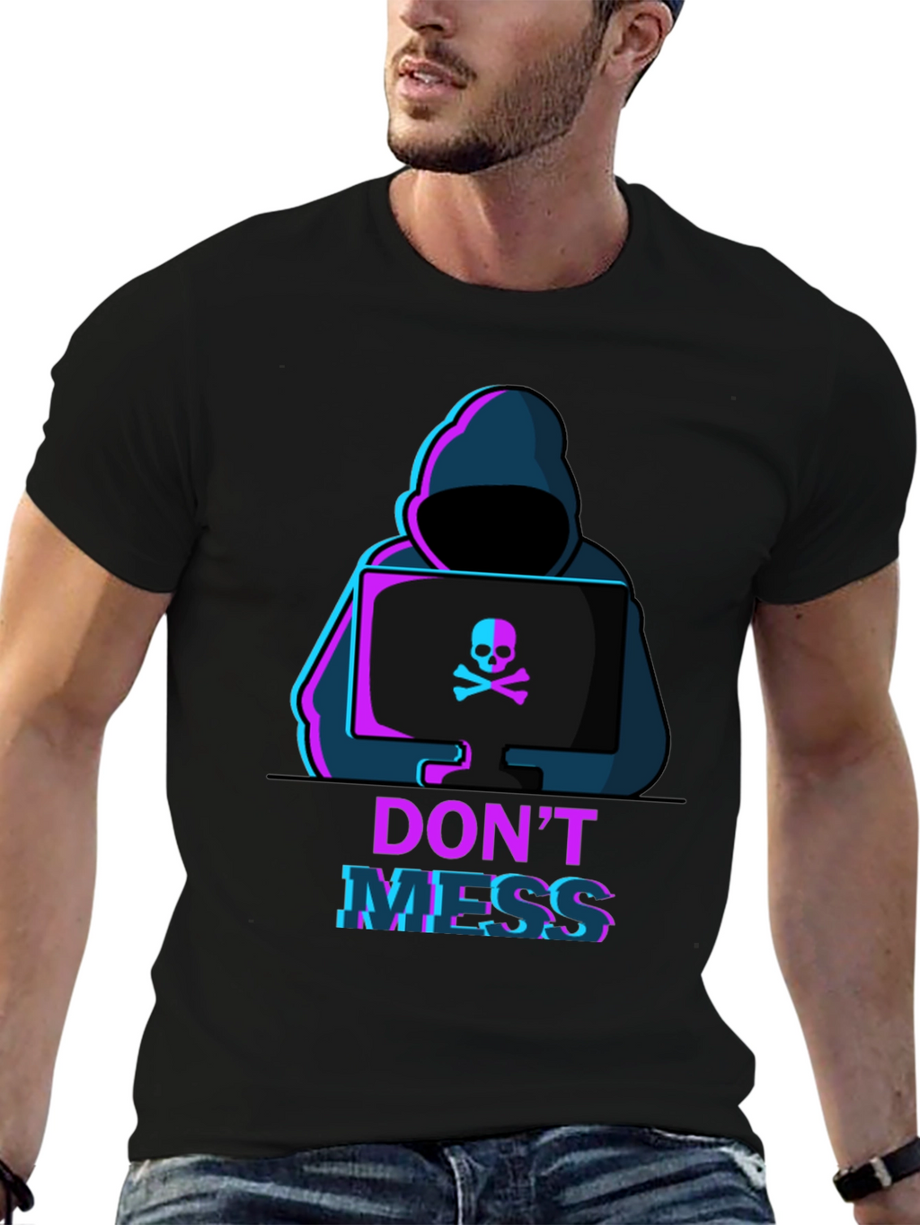 Dont Mess T-Shirt - Hacker Design Tee