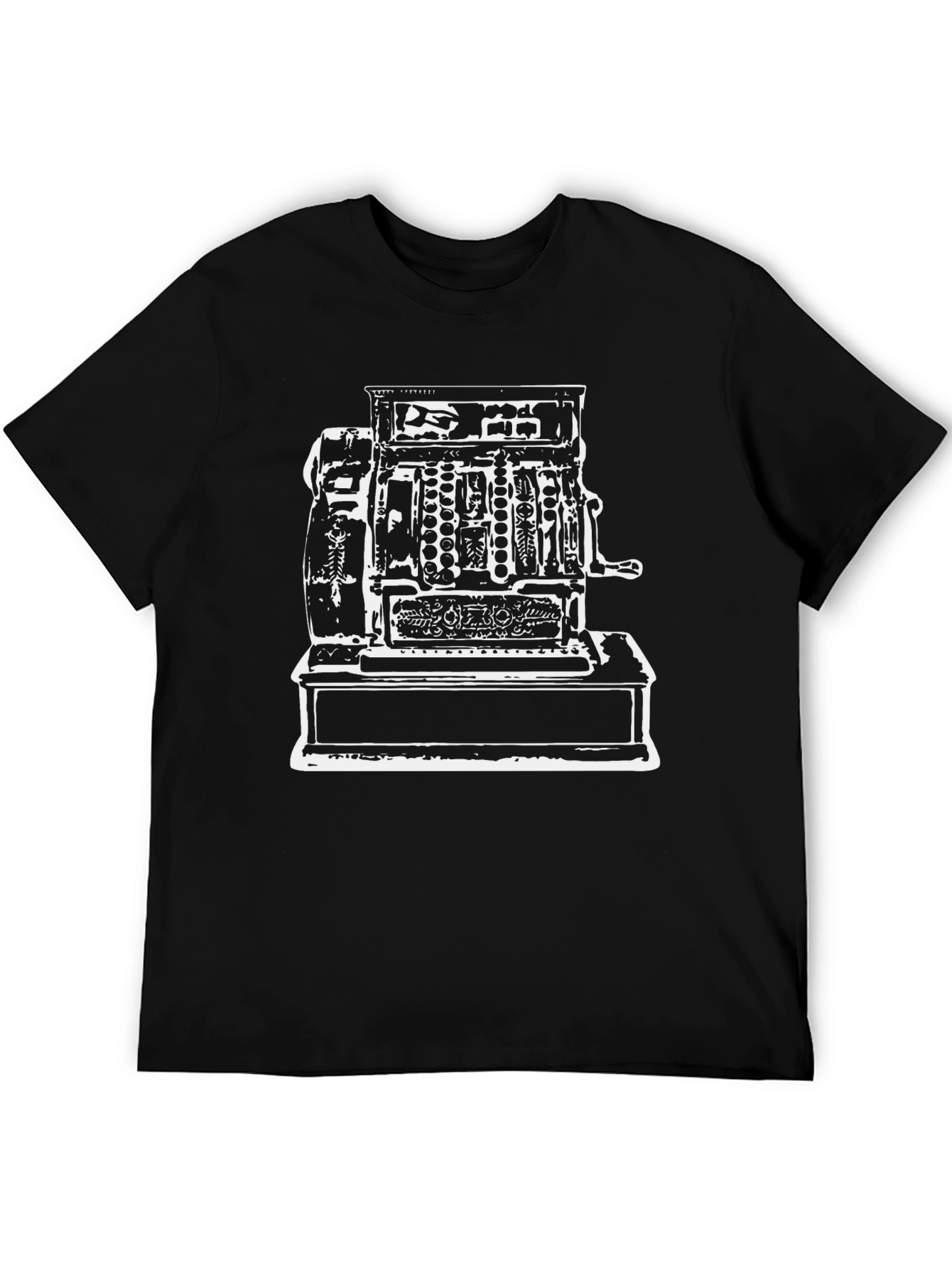 Vintage Cash Register Graphic T-Shirt