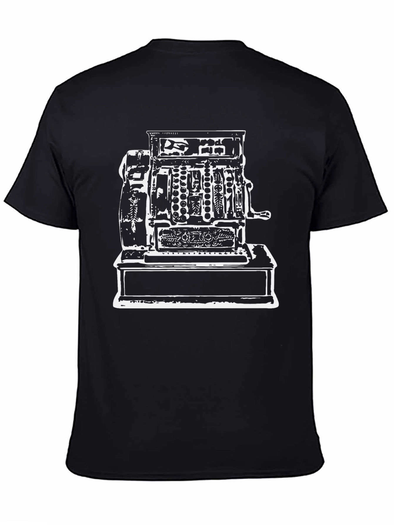 Vintage Cash Register Graphic T-Shirt