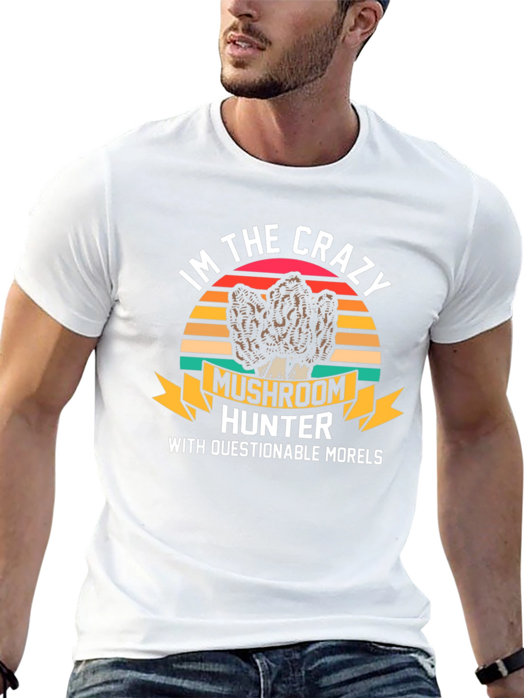 Crazy Mushroom Hunter T-Shirt