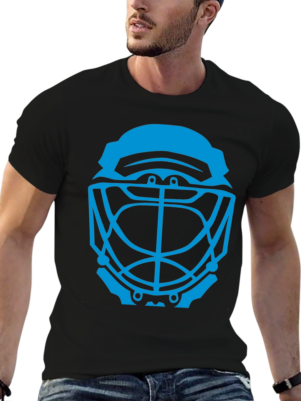 Hockey Goalie Mask T-Shirt - Graphic Tee