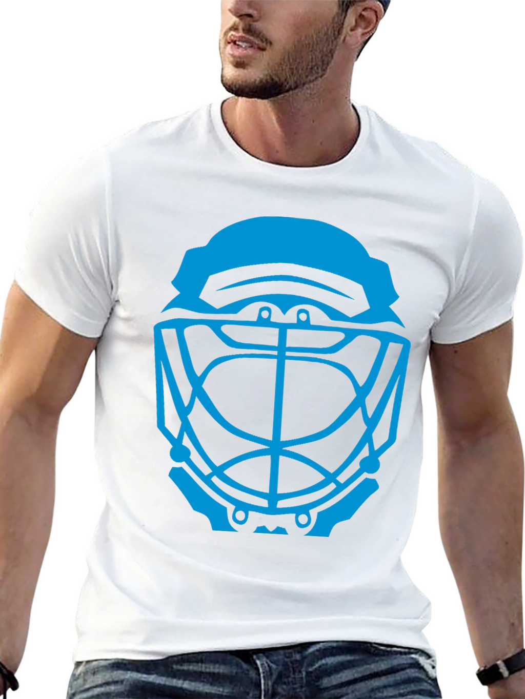 Hockey Goalie Mask T-Shirt - Graphic Tee