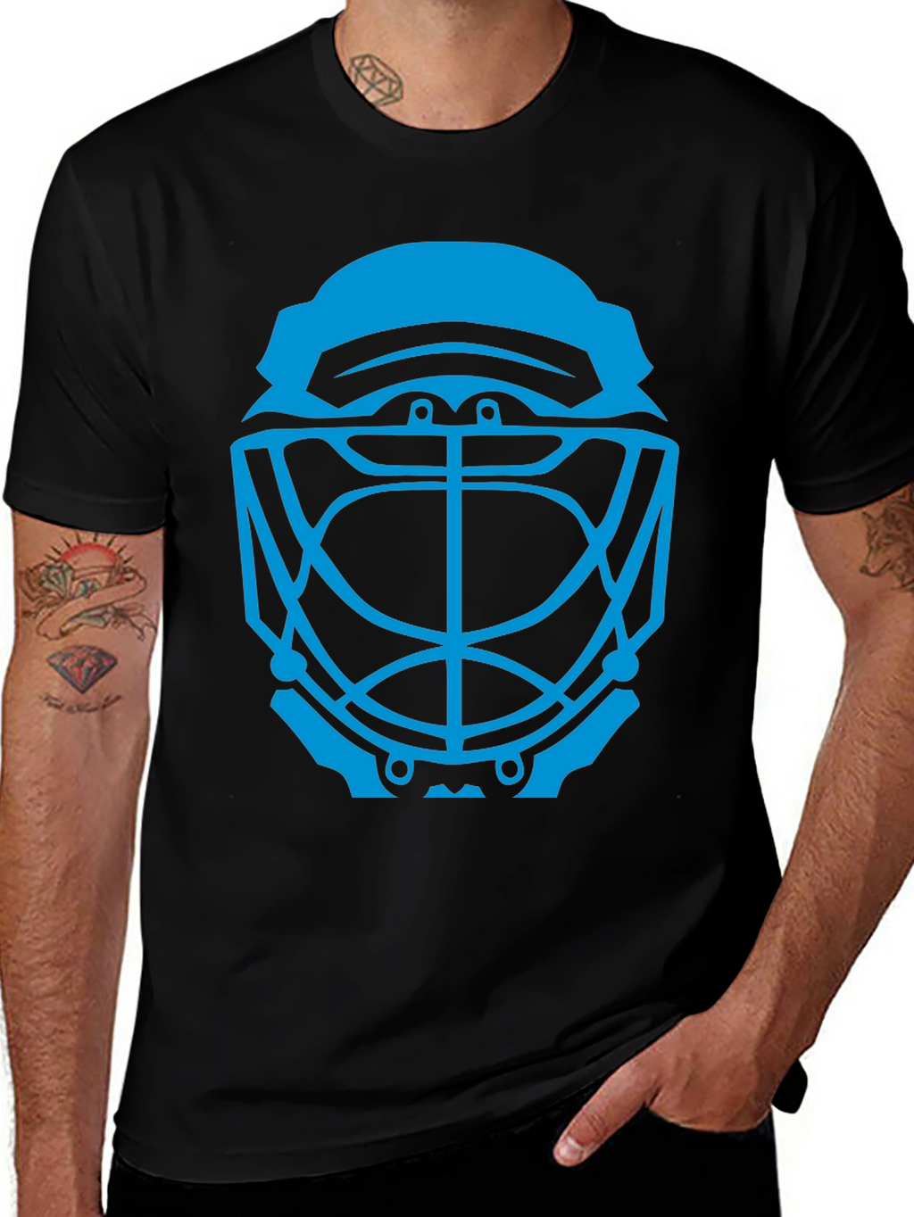 Hockey Goalie Mask T-Shirt - Graphic Tee