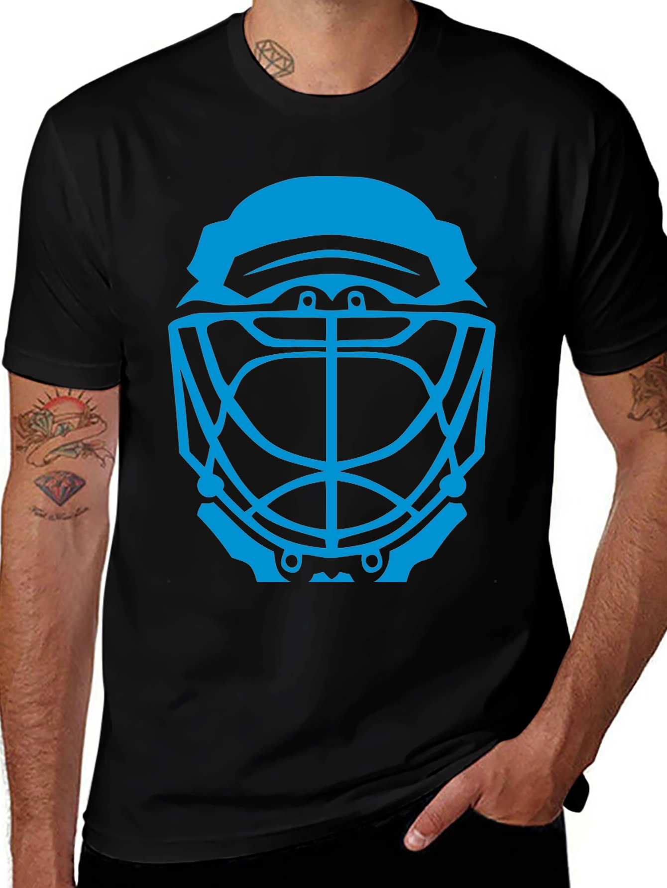 Hockey Goalie Mask T-Shirt - Graphic Tee
