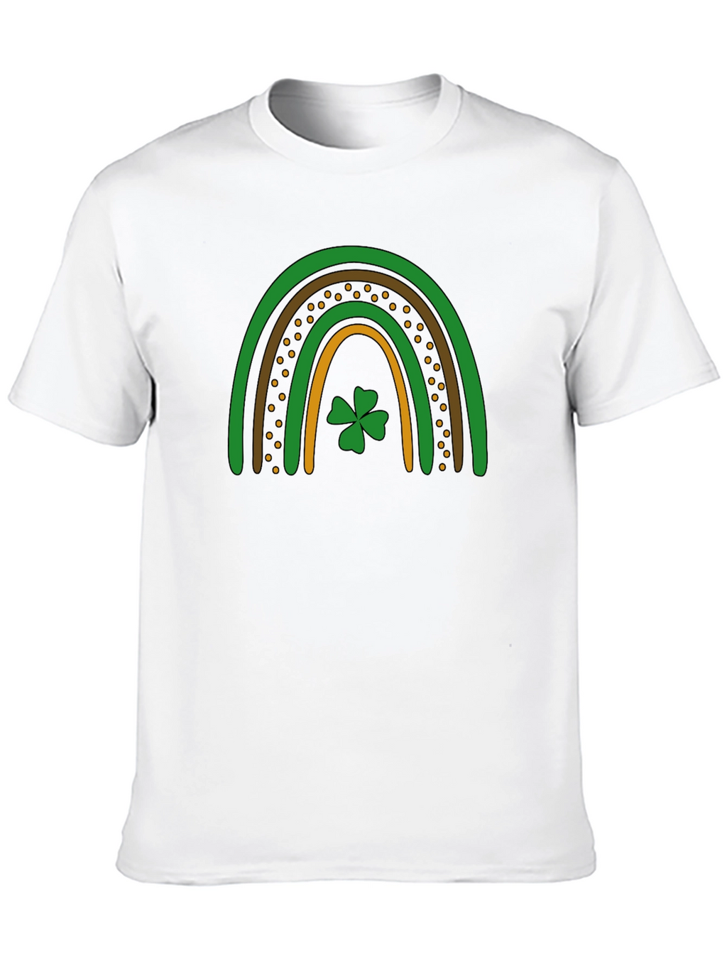 St. Patricks Day Rainbow Shamrock T-Shirt