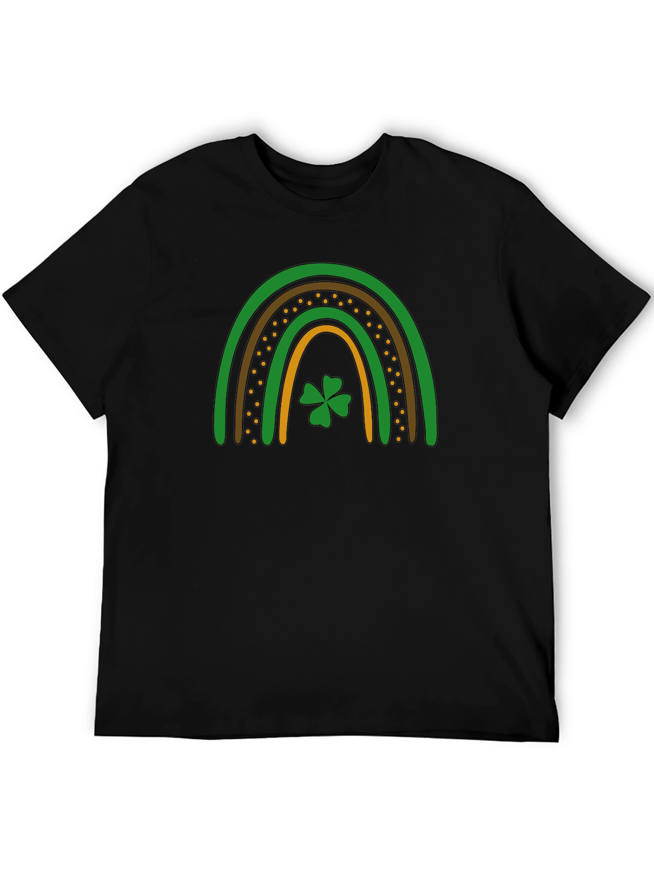 St. Patricks Day Rainbow Shamrock T-Shirt