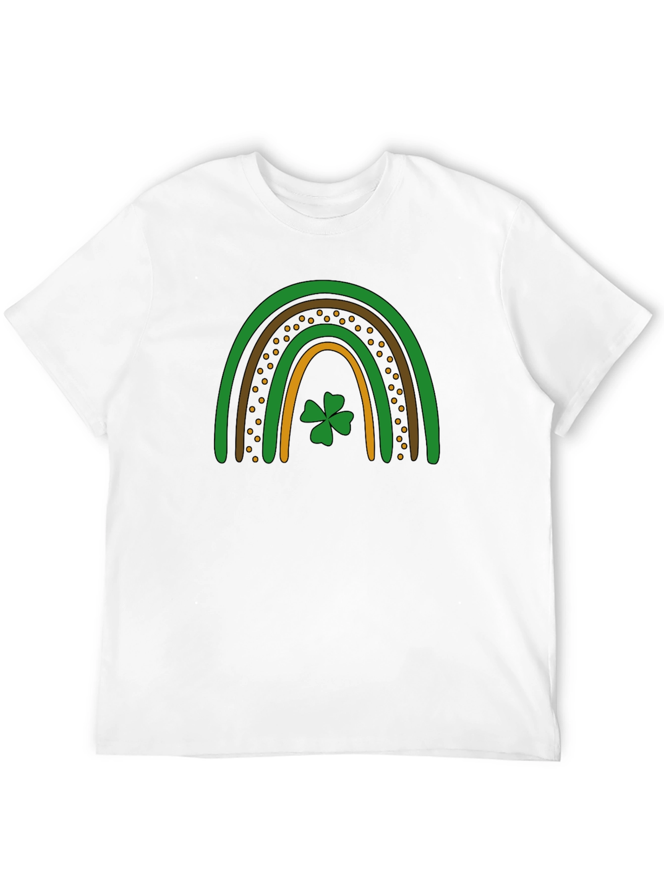 St. Patricks Day Rainbow Shamrock T-Shirt