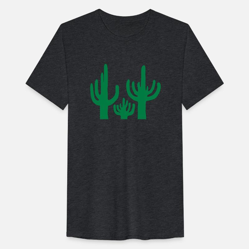 3 cactus desert silhouette