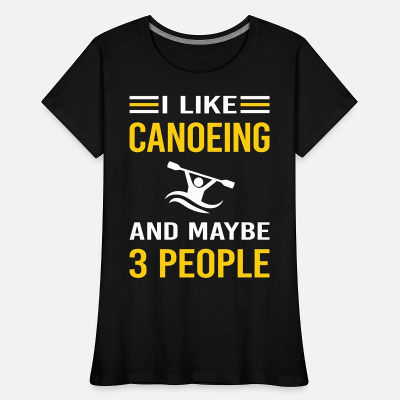 3 People Canoeing Canoe