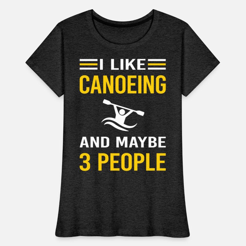 3 People Canoeing Canoe