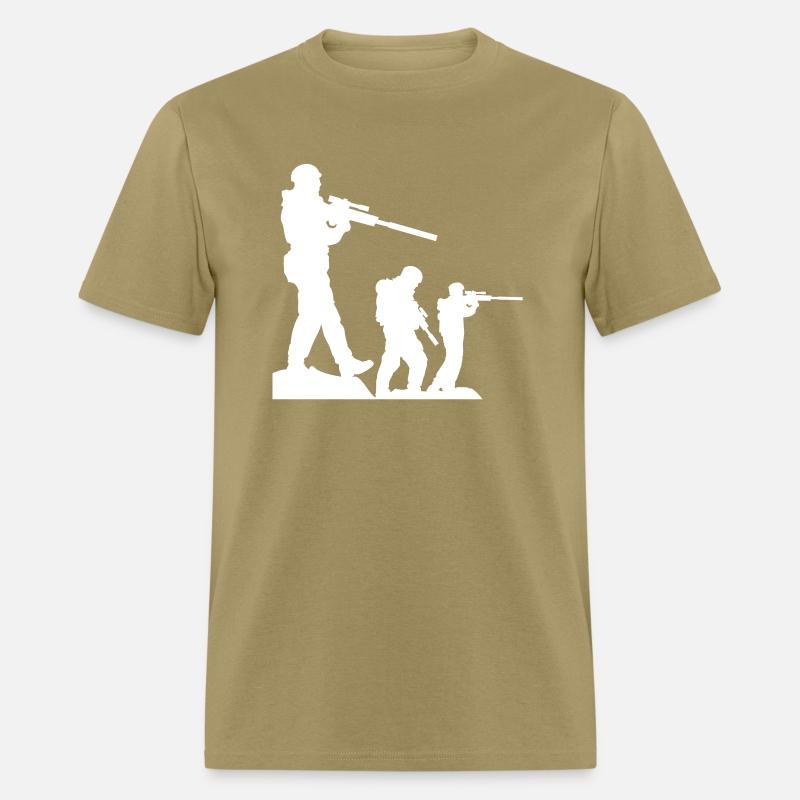 3 Soldiers Crew War Team Freedom Soldier Fighter