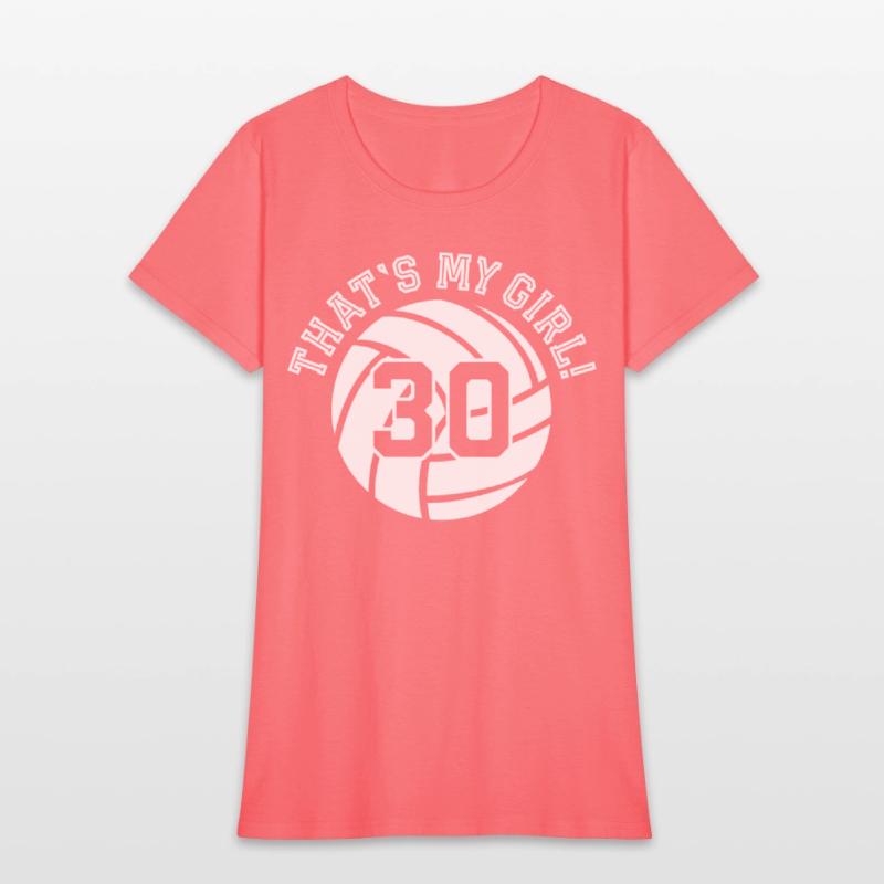 30 Volleyball Player That'S My Cheer Mom Dad Team