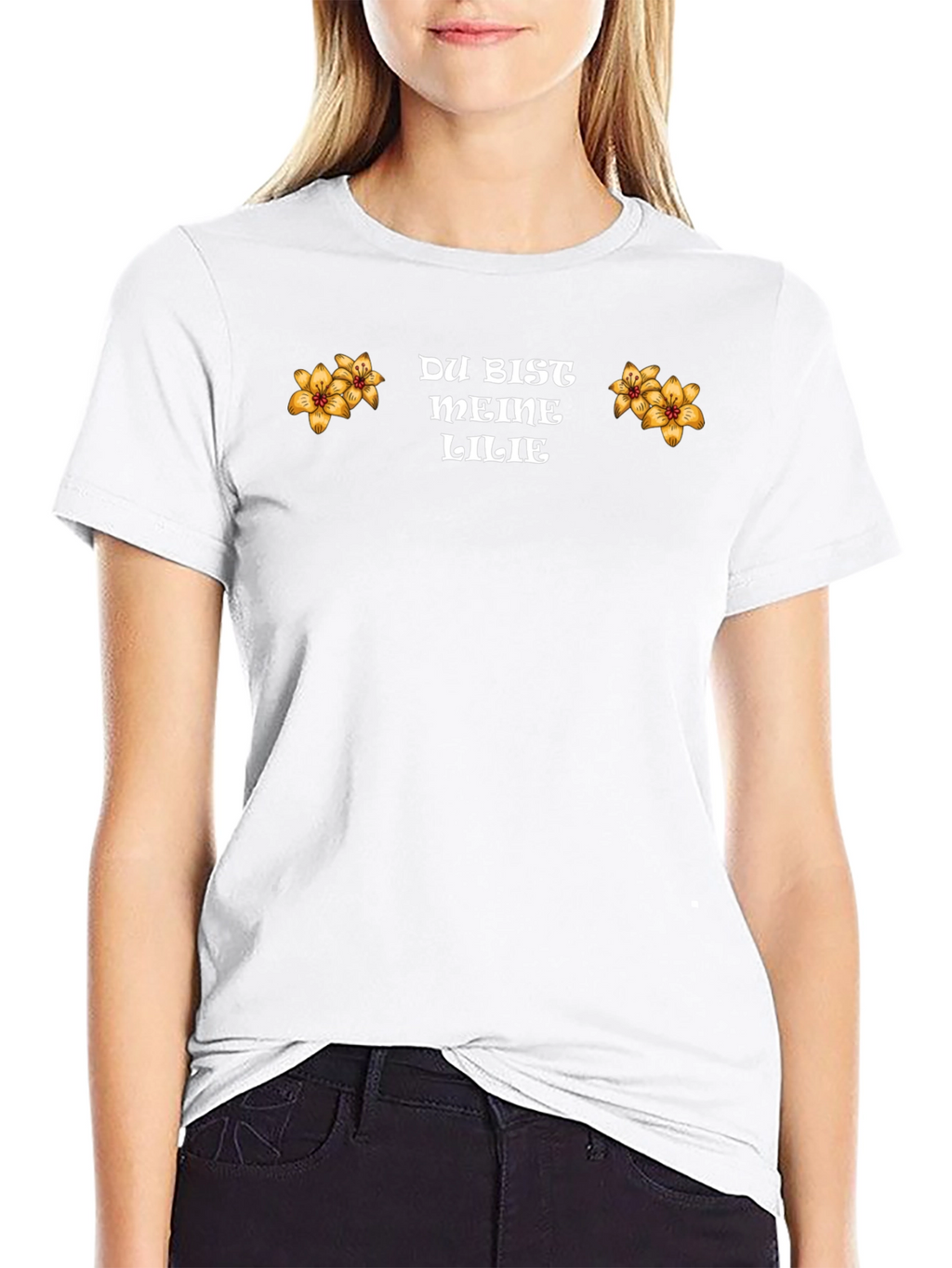 Du Bist Meine Lilie Graphic Tee