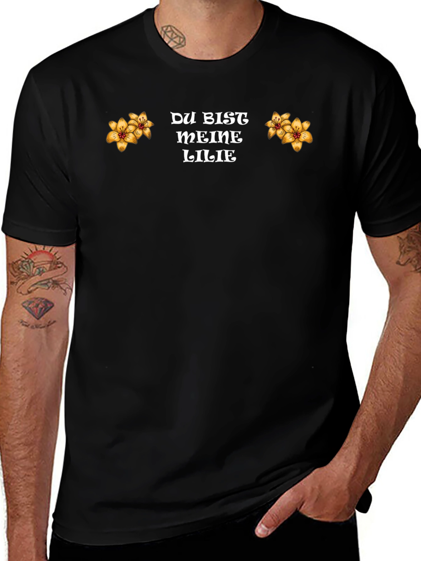 Du Bist Meine Lilie Graphic Tee