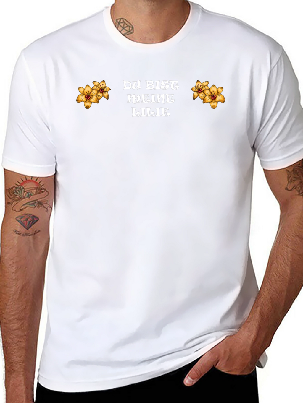 Du Bist Meine Lilie Graphic Tee