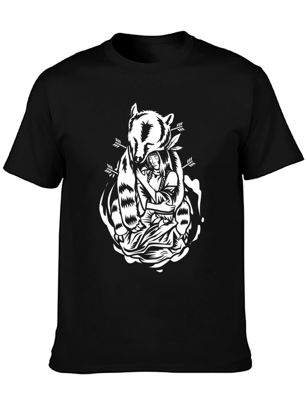 Bear & Maiden Graphic T-Shirt