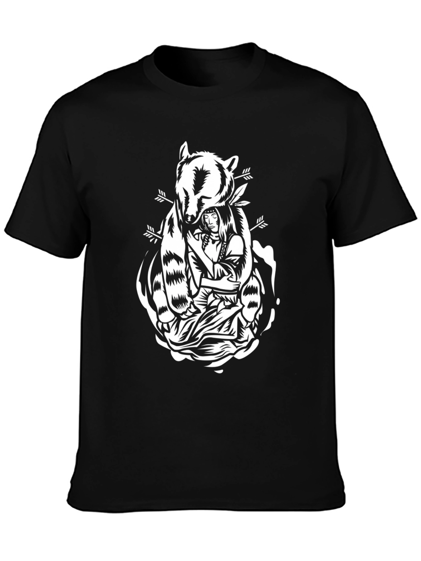 Bear & Maiden Graphic T-Shirt