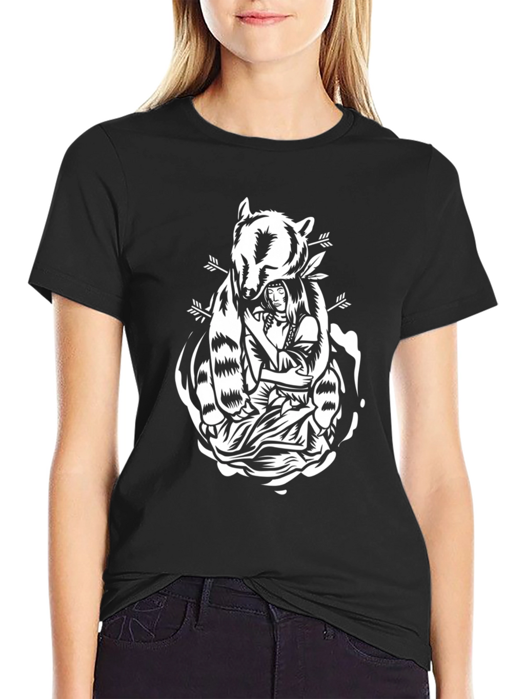 Bear & Maiden Graphic T-Shirt