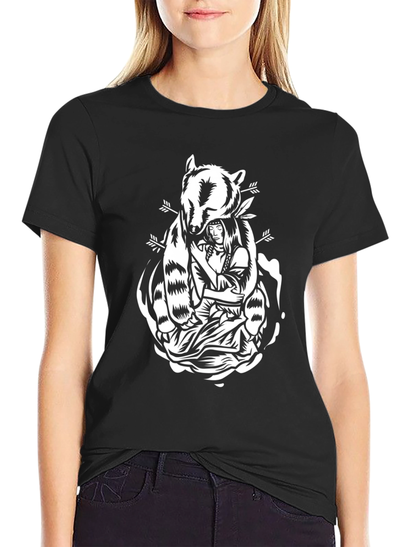Bear & Maiden Graphic T-Shirt