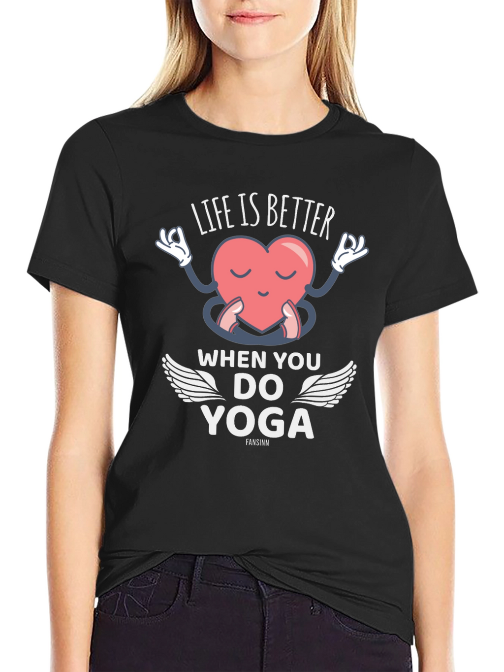 Life is Better Yoga T-Shirt