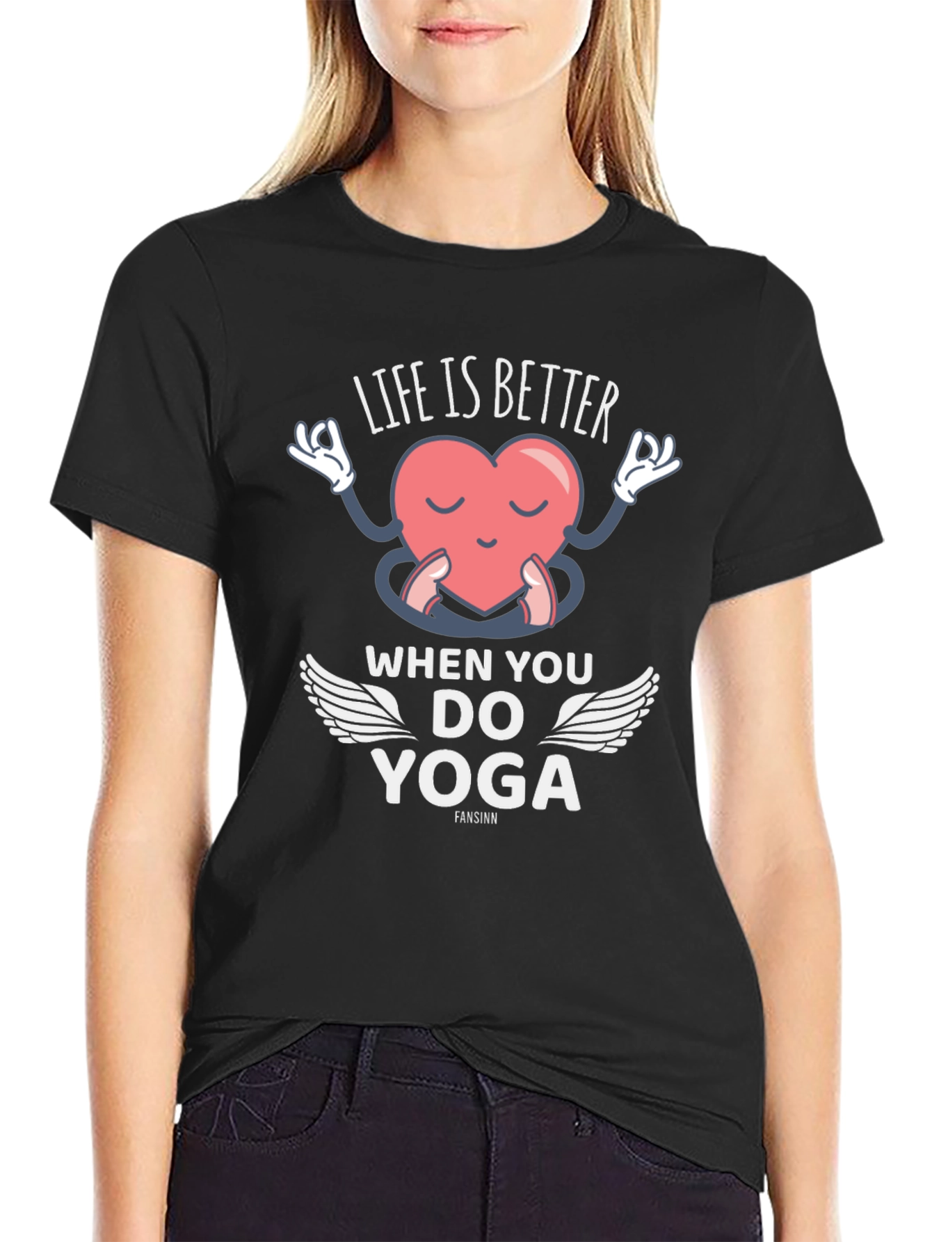Life is Better Yoga T-Shirt
