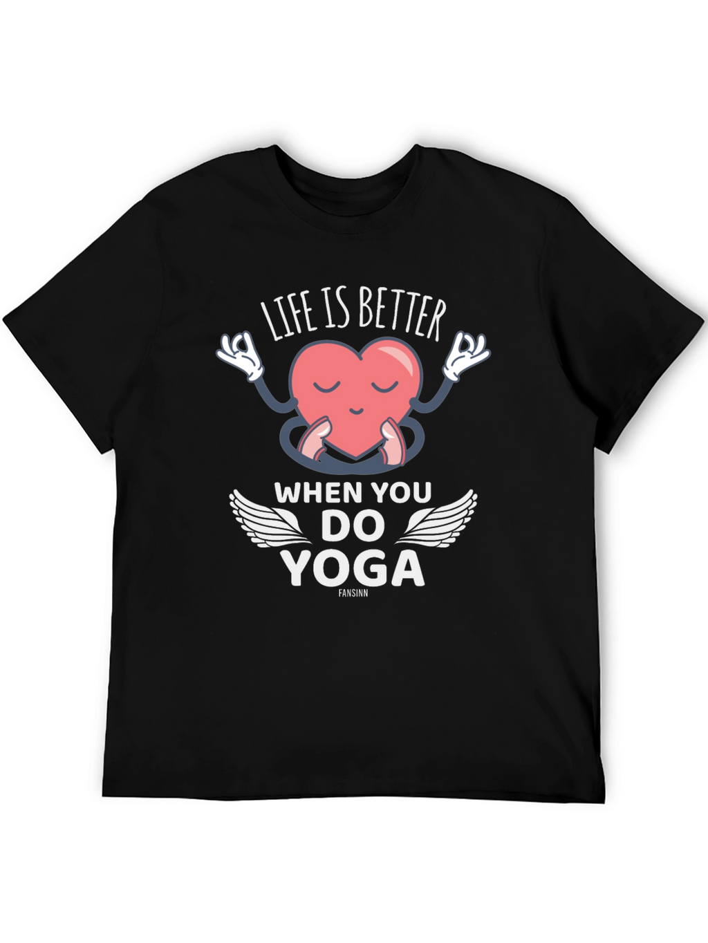Life is Better Yoga T-Shirt