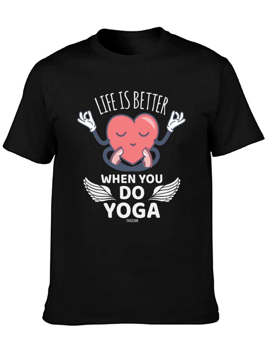Life is Better Yoga T-Shirt