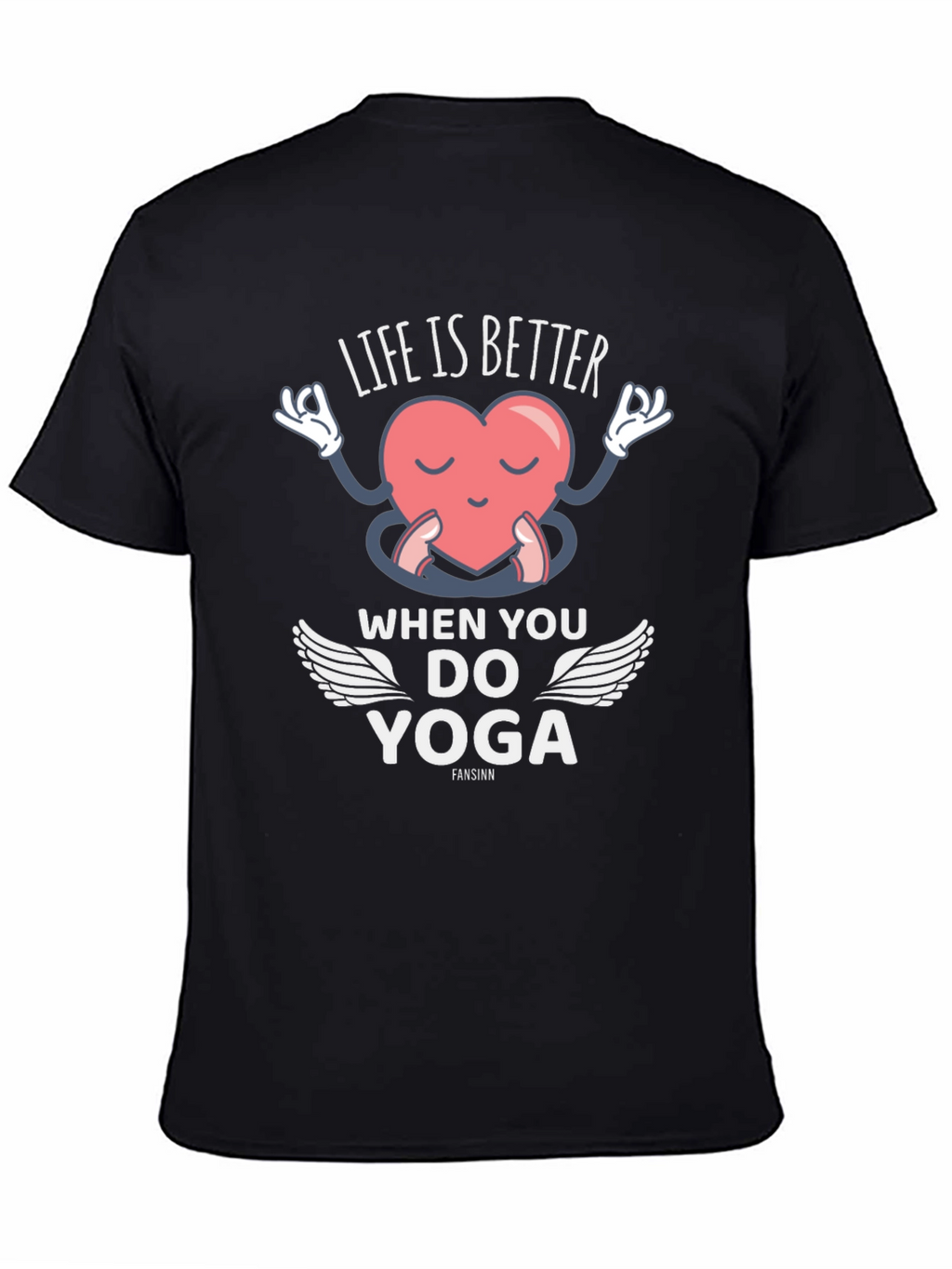 Life is Better Yoga T-Shirt
