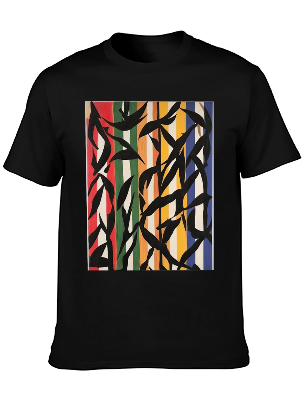 Abstract Art Graphic Tee - Modern Style