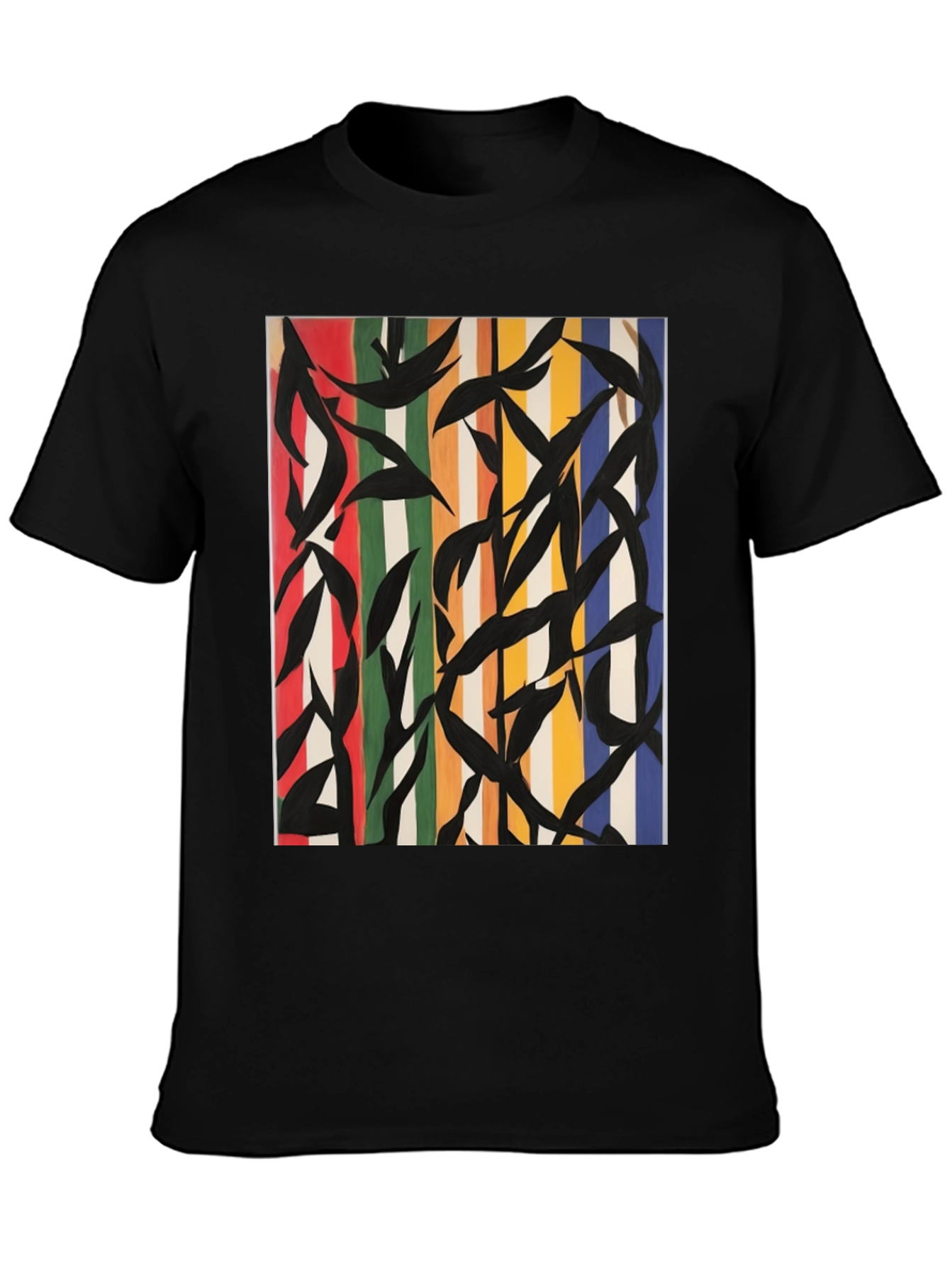 Abstract Art Graphic Tee - Modern Style