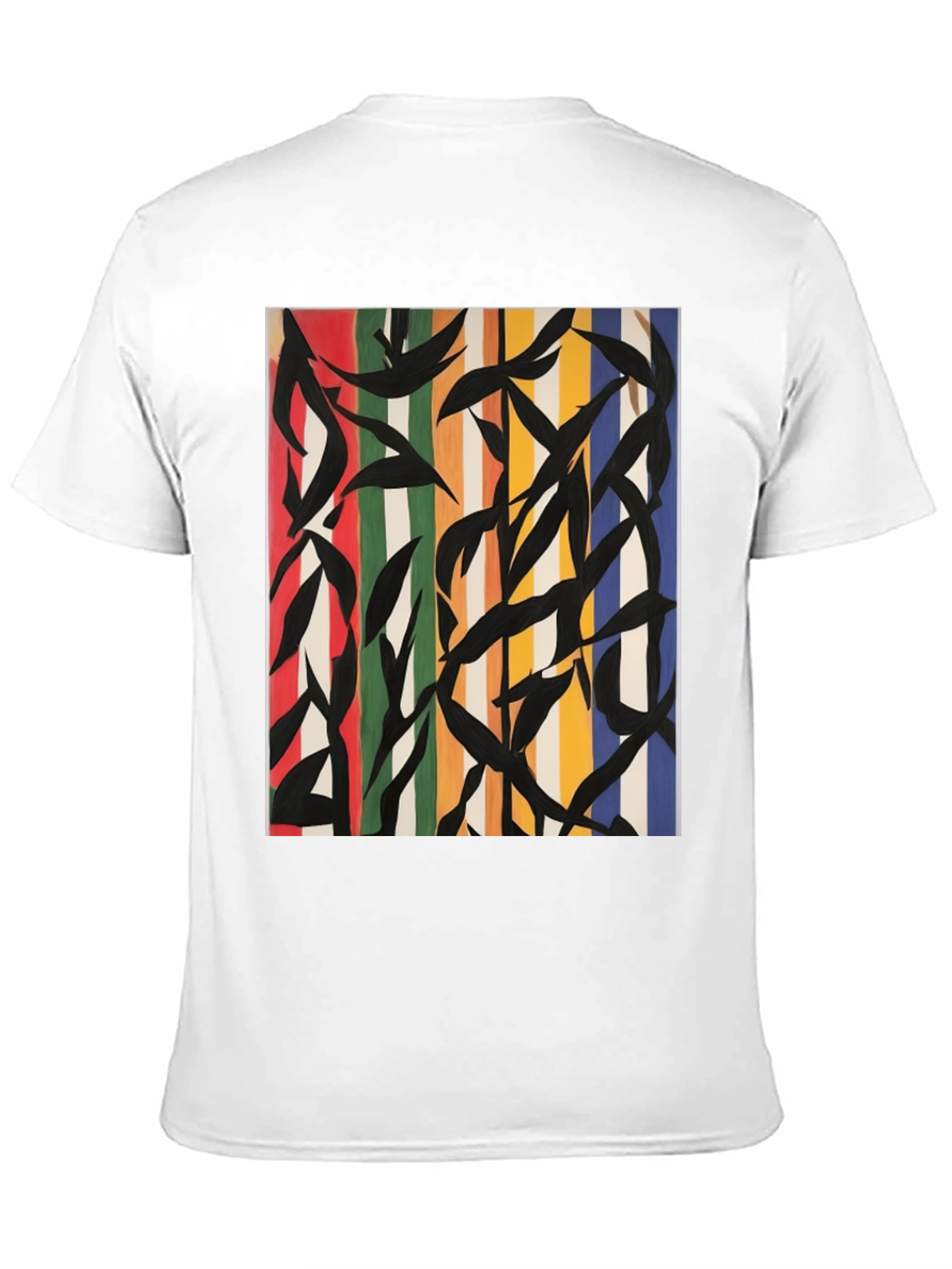 Abstract Art Graphic Tee - Modern Style