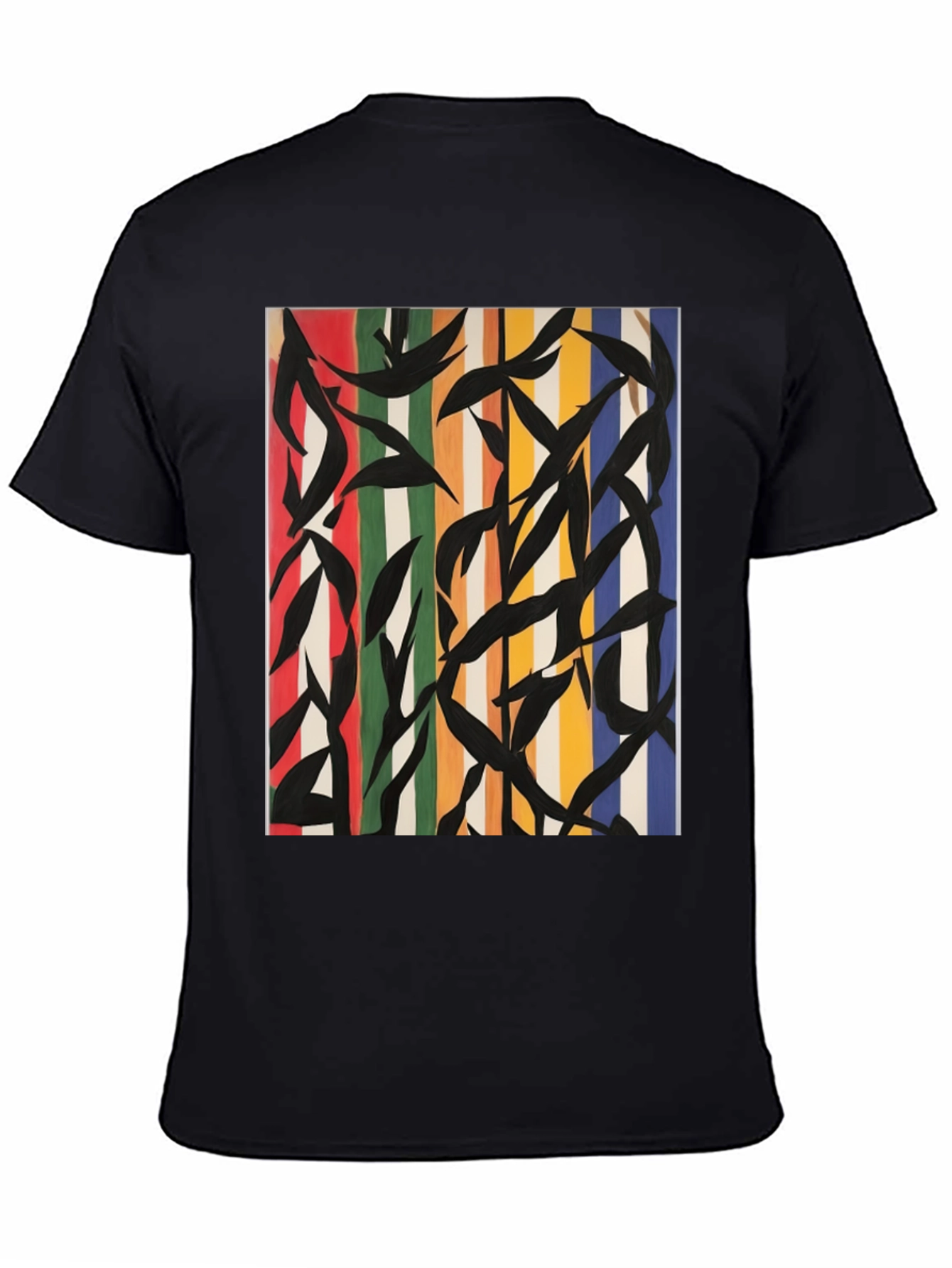 Abstract Art Graphic Tee - Modern Style