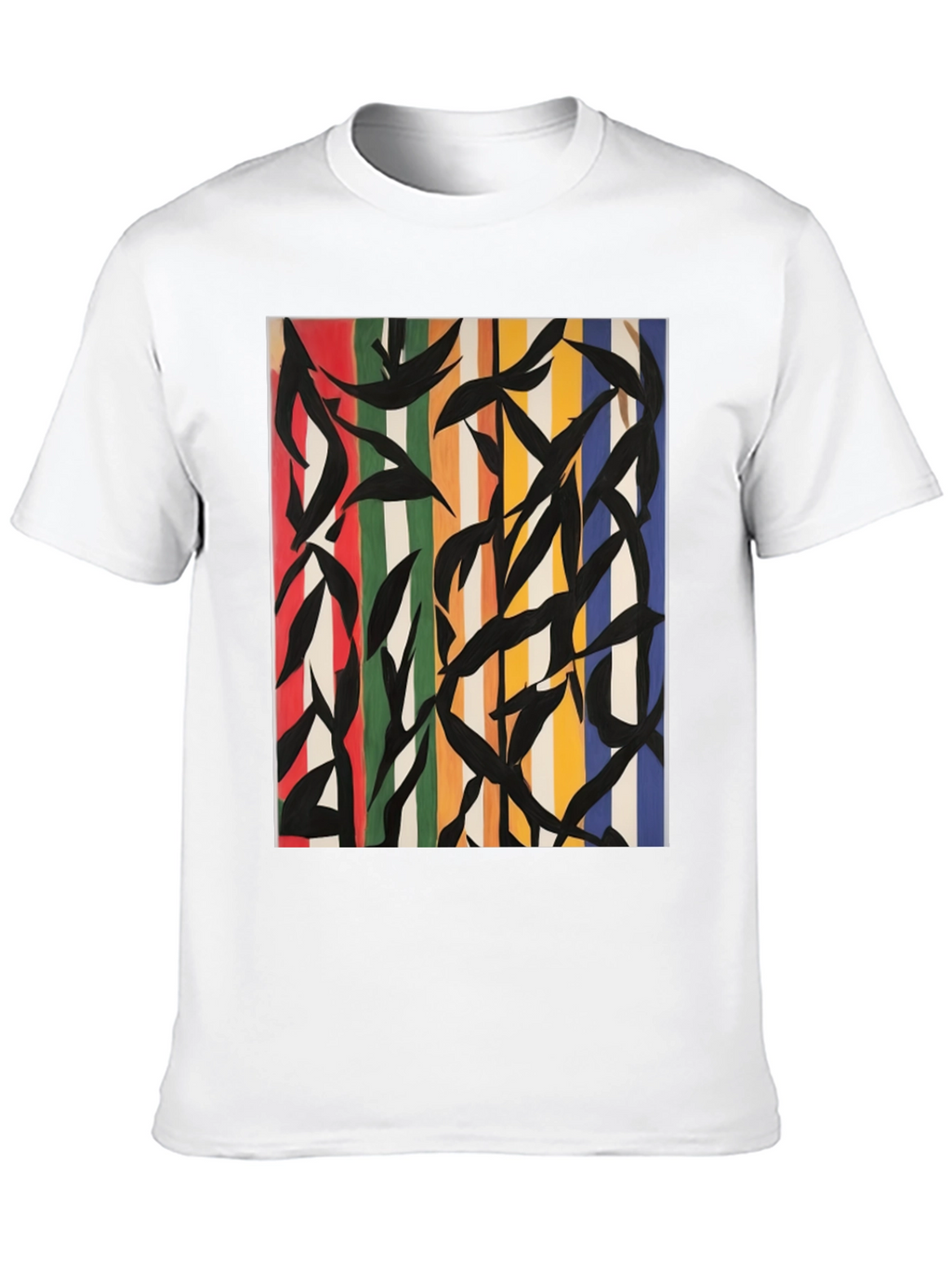 Abstract Art Graphic Tee - Modern Style