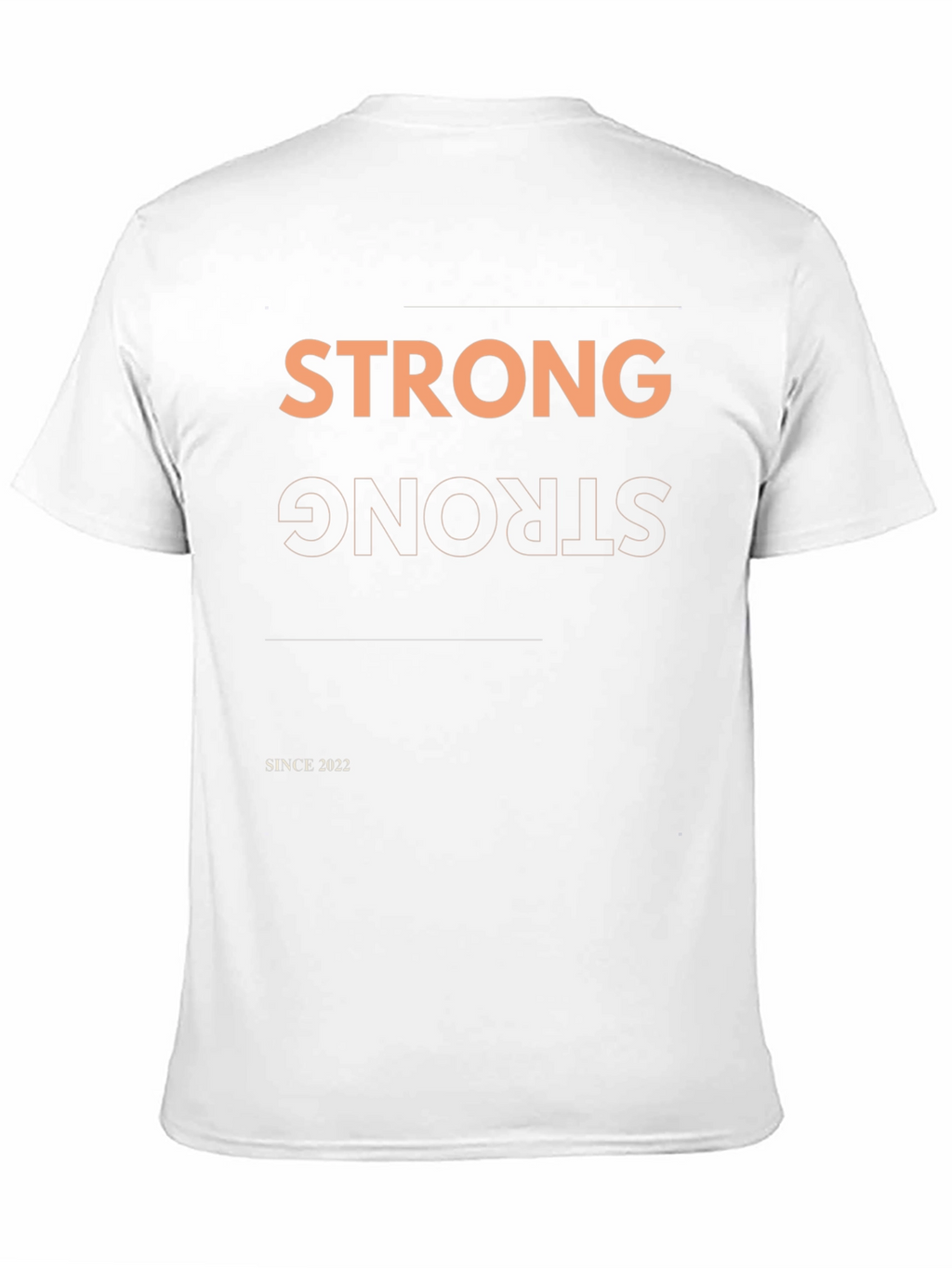 Strong Graphic Tee - Black Cotton Blend