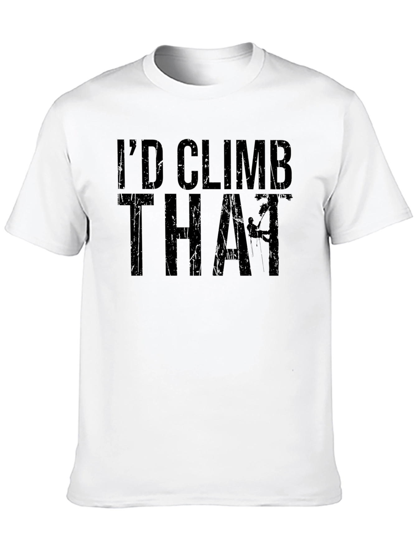 Id Climb That Funny Rock Climbing T-Shirt