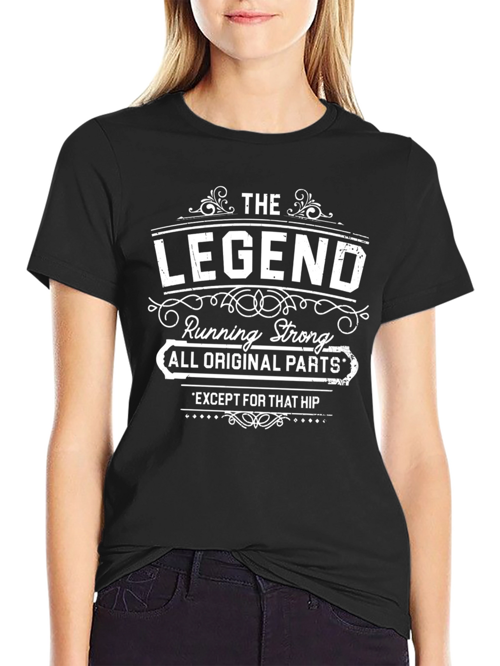 The Legend T-Shirt - Running Strong Hip Humor
