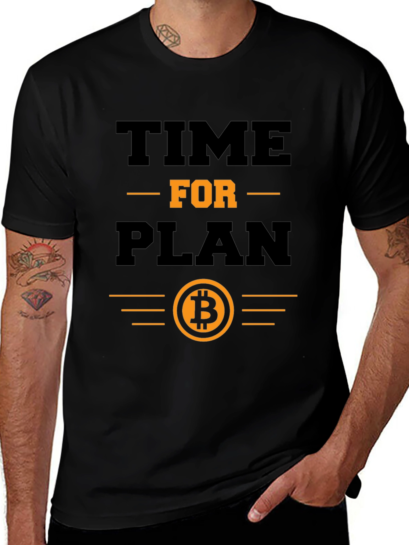 Time for Plan B Bitcoin T-Shirt