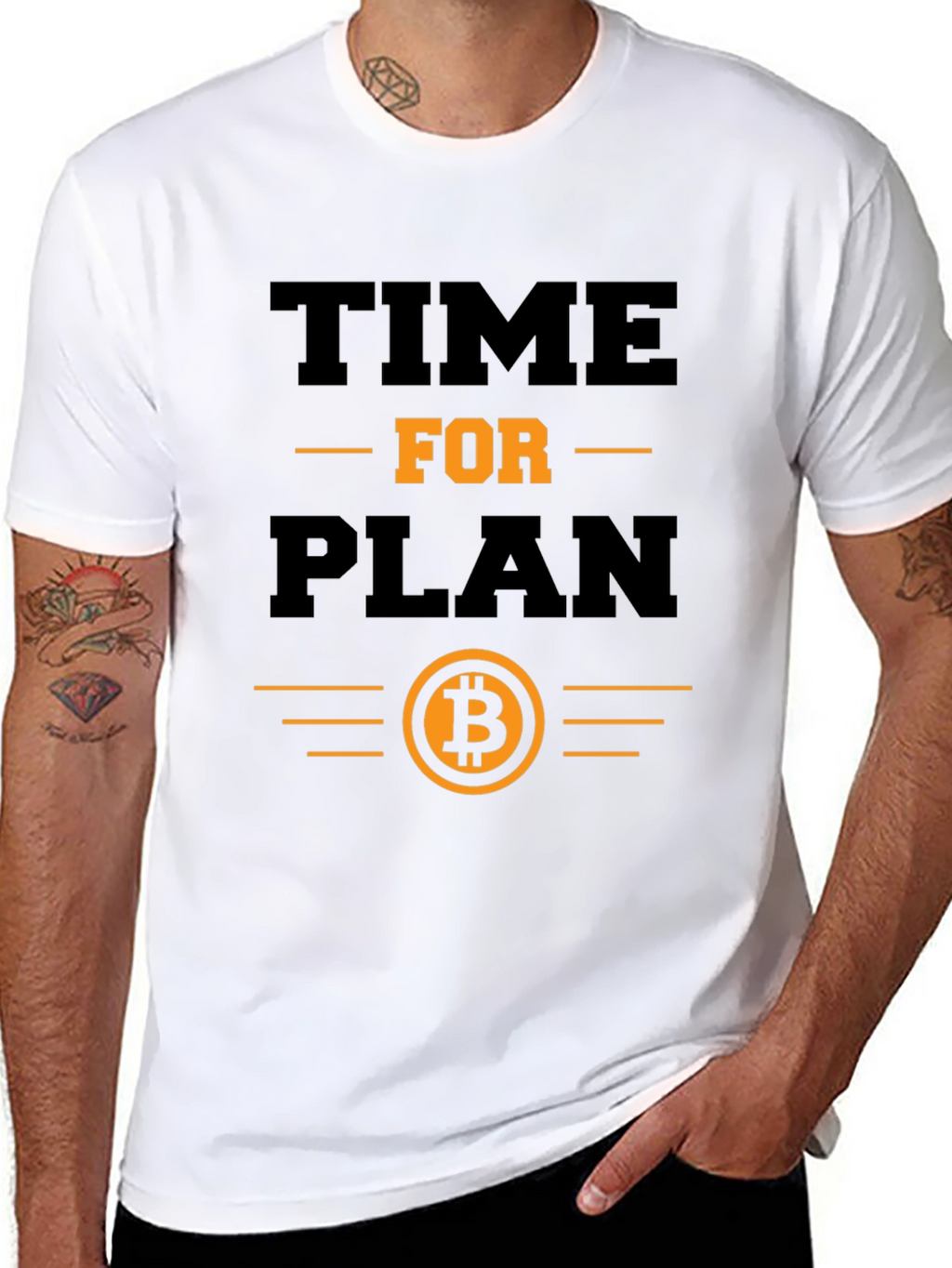 Time for Plan B Bitcoin T-Shirt
