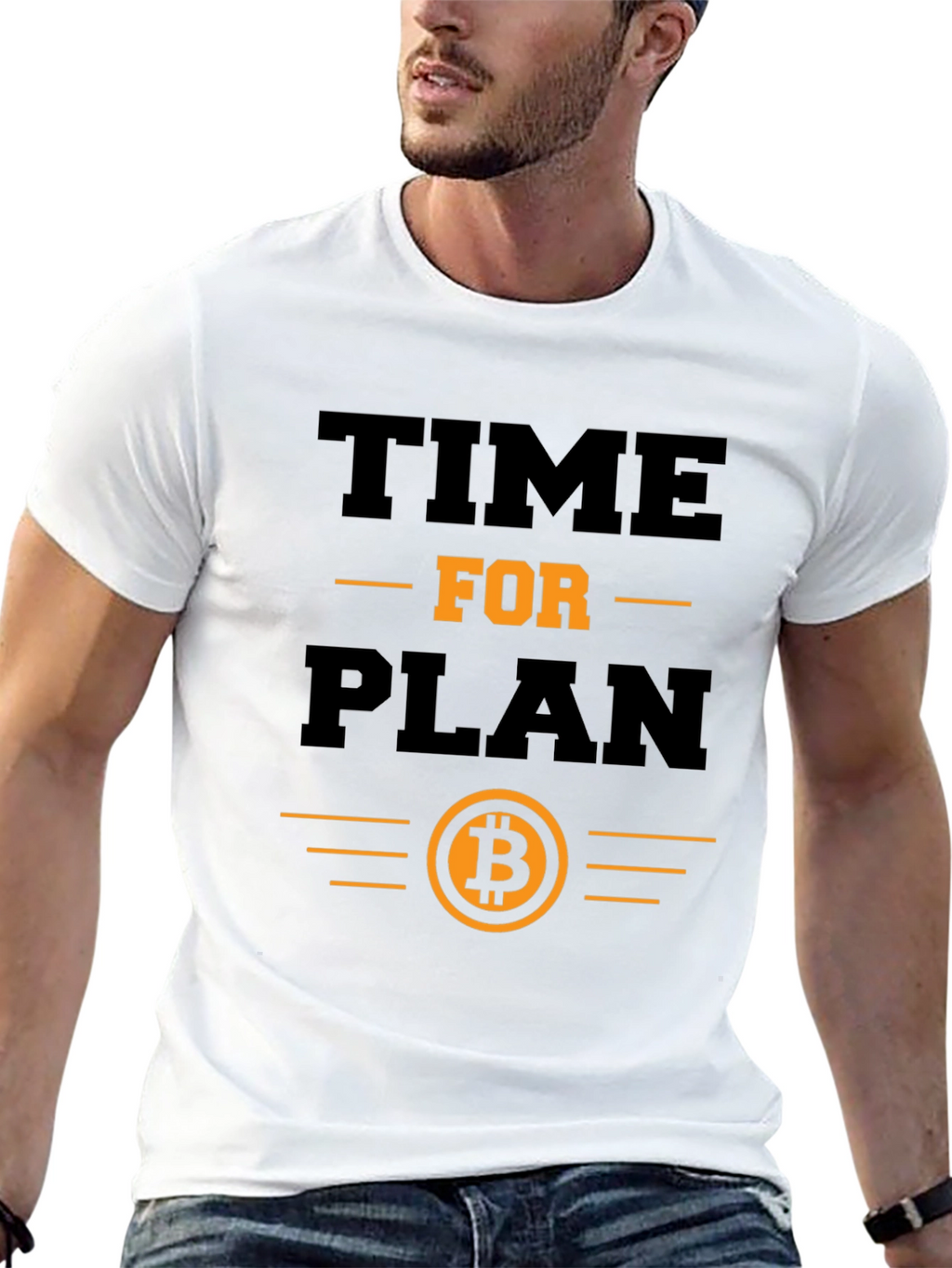 Time for Plan B Bitcoin T-Shirt