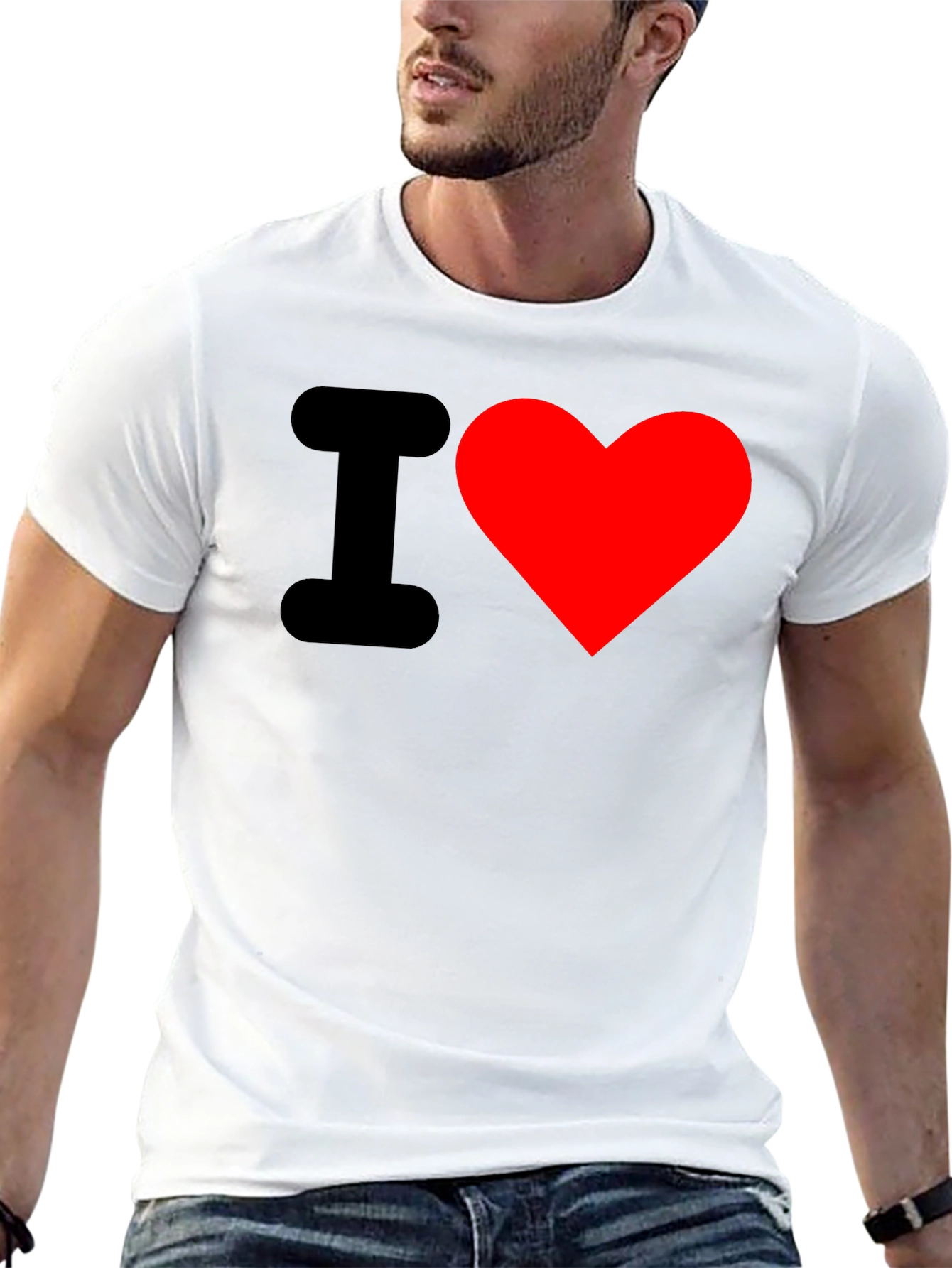 I Heart T-Shirt - Bold Graphic Tee