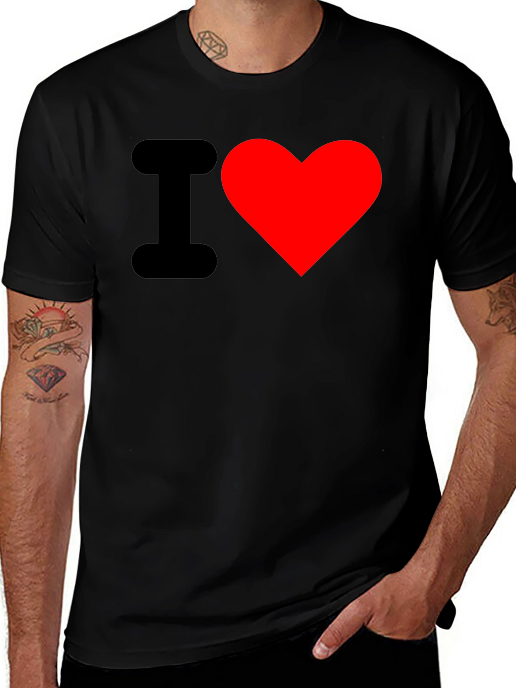 I Heart T-Shirt - Bold Graphic Tee