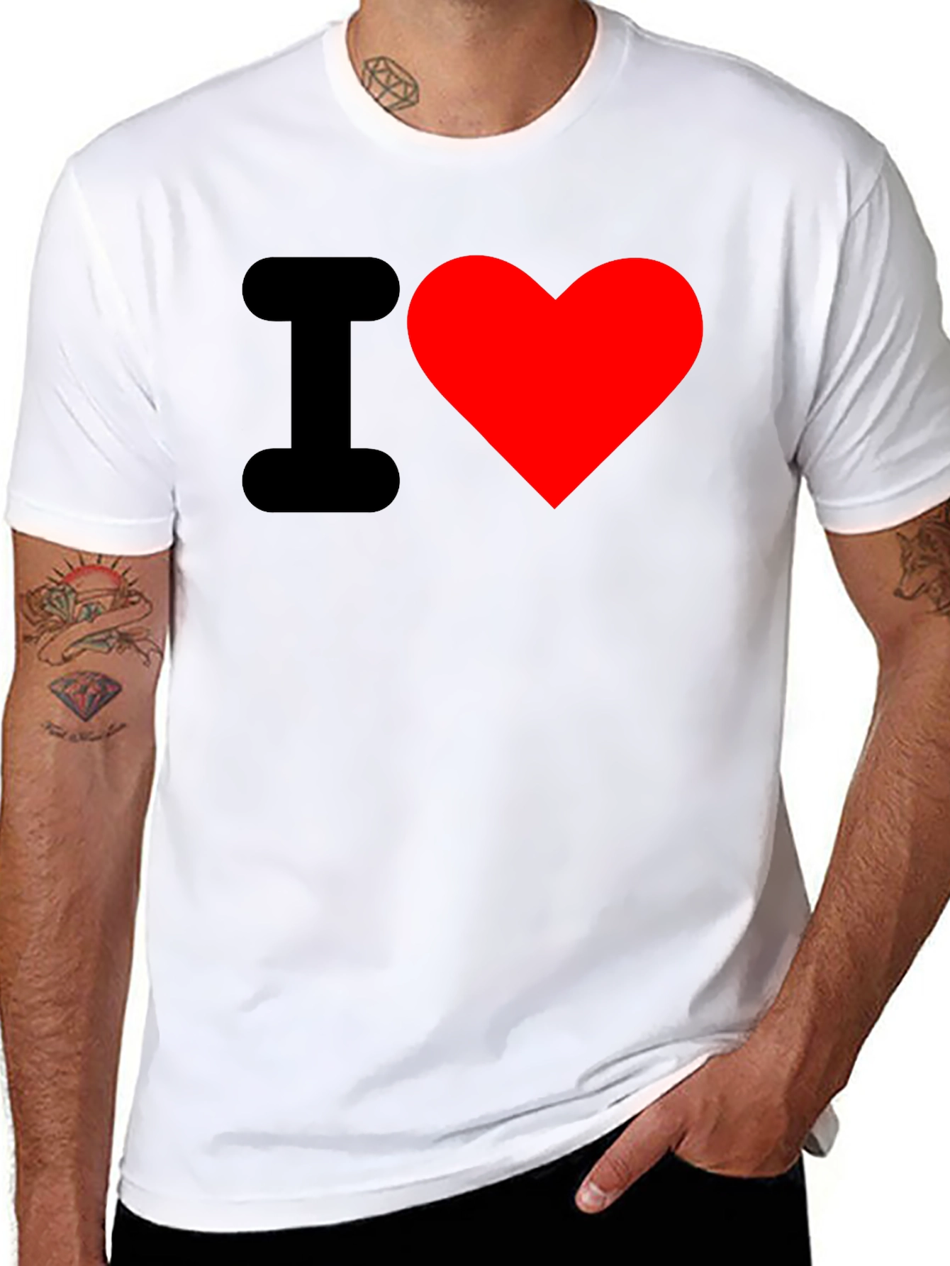 I Heart T-Shirt - Bold Graphic Tee