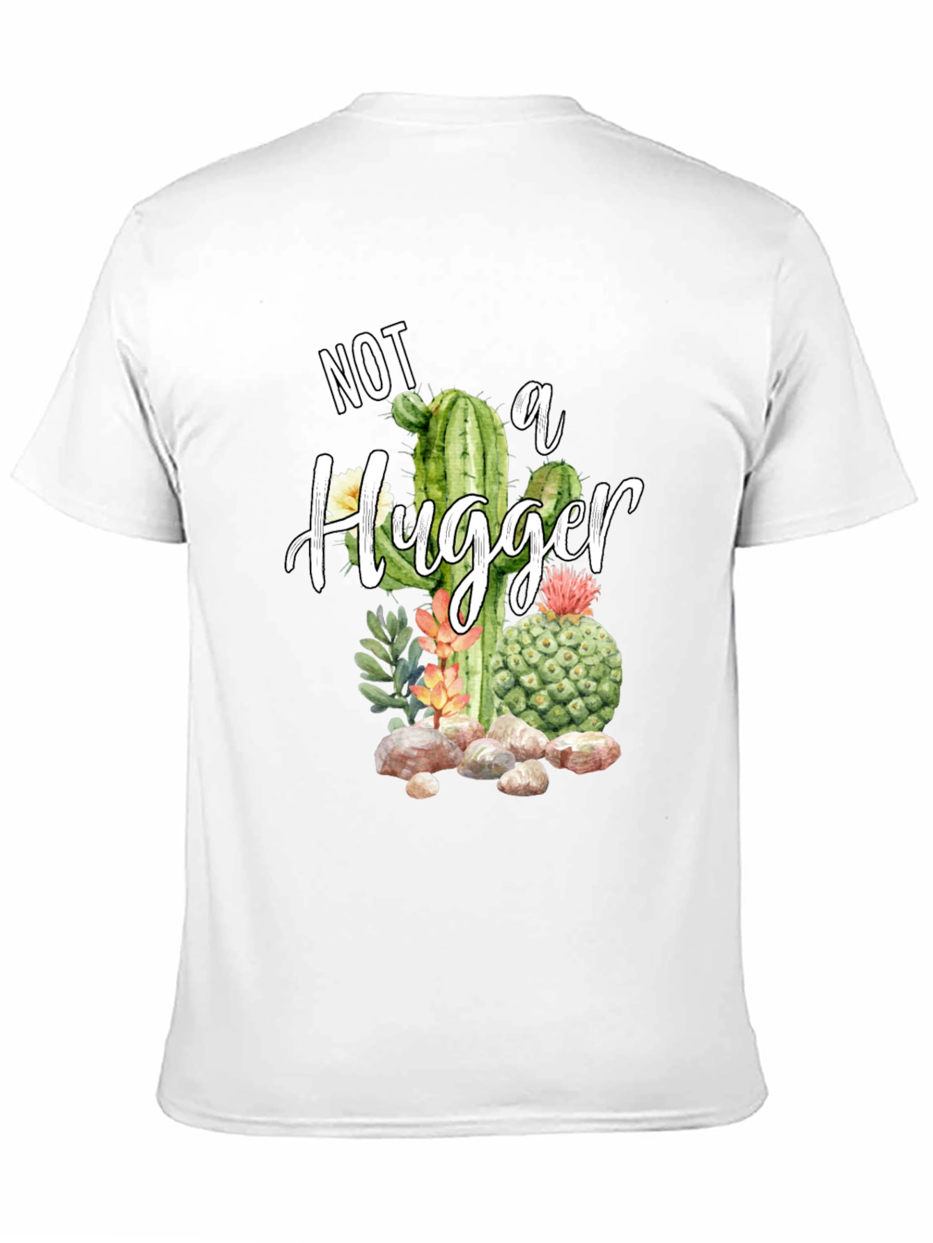 Not A Hugger Cactus T-Shirt